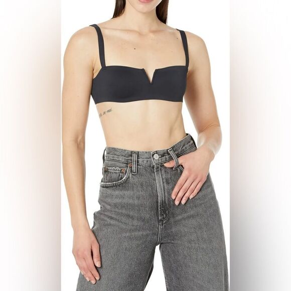 NWT Intimately Free Lily notched scuba bralette. M - Picture 1 of 3